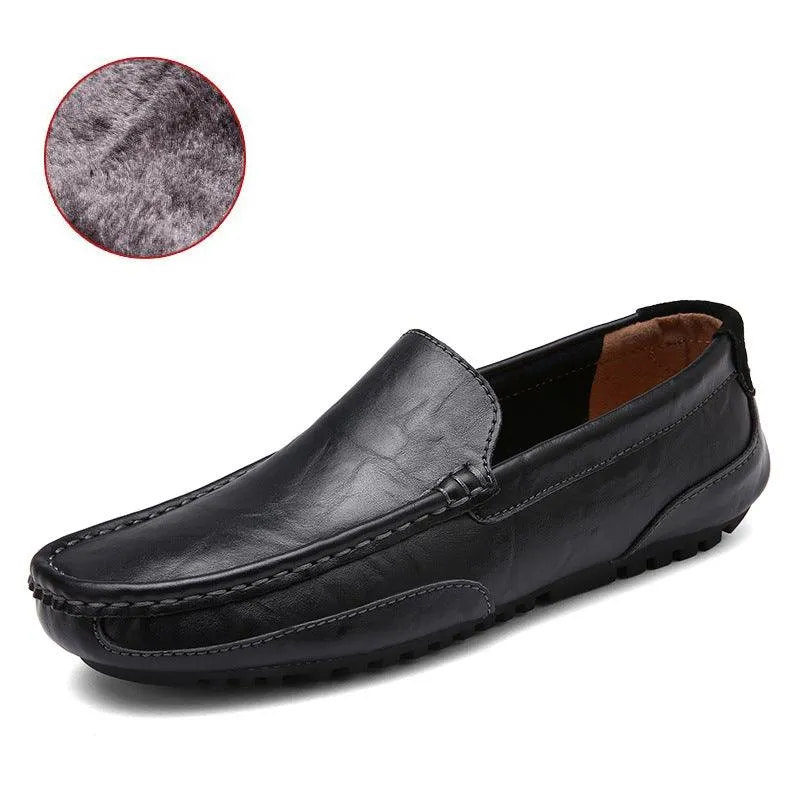 Men Loafers Slip On Formal Comfortable Soft Shoes Best Luxury Flat Shoes