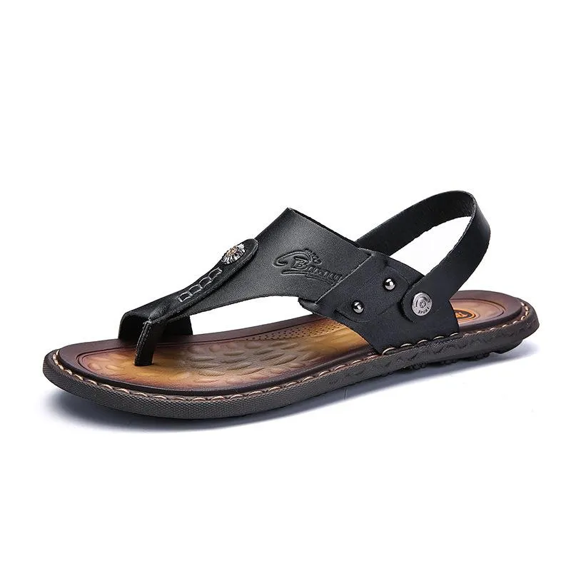 Men Summer Shoes Beach Casual Flip Flops Sandals Walking