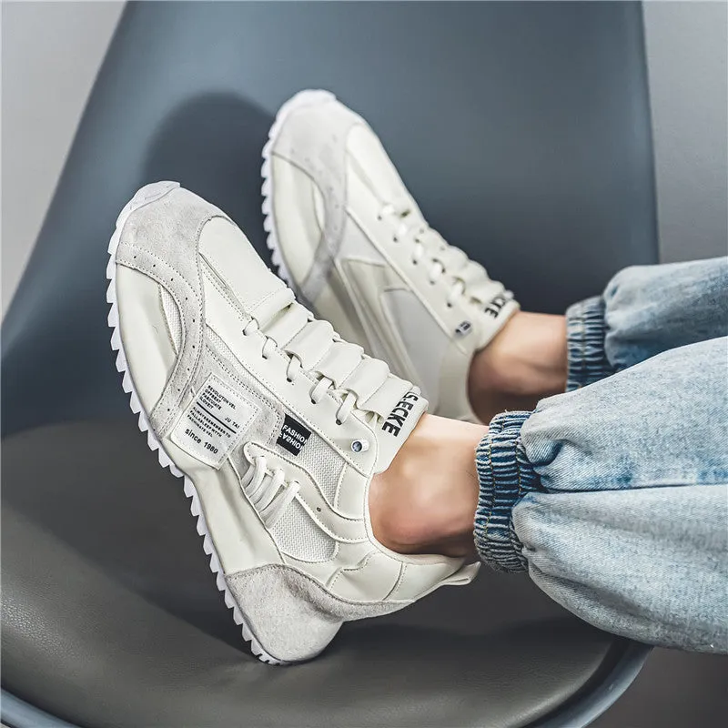 Size 14 Wide Sneakers Men's Breathable Leisure Trendy Sports Shoes