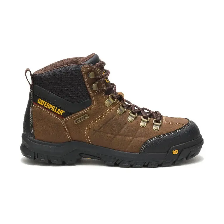 Mens Caterpillar Threshold (Waterproof) Boot  Durable & Comfortable Protection Best Work Boots For Police Officers