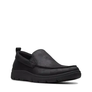 Mens Clarks Tunsil Way  Lightweight Slip-On with All-Day Comfort Brunts Work Boots