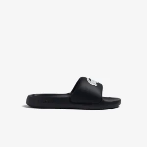 Men's Lacoste Croco 1.0 Synthetic Slides - 45CMA0002 Mystique Sandals