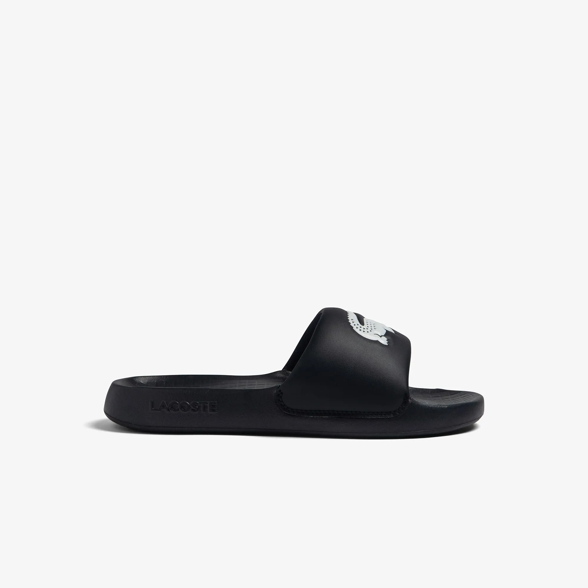 Men's Lacoste Croco 1.0 Synthetic Slides - 45CMA0002 Sandals Travel Agents