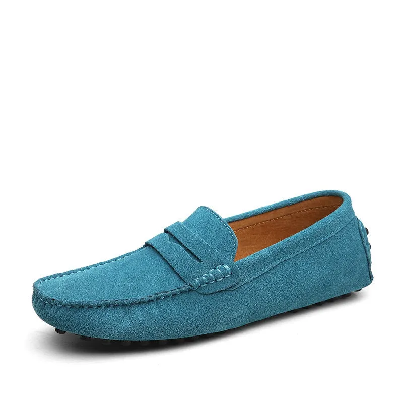 Penny Loafers Men's Moccasins Lightweight Leather Loafers