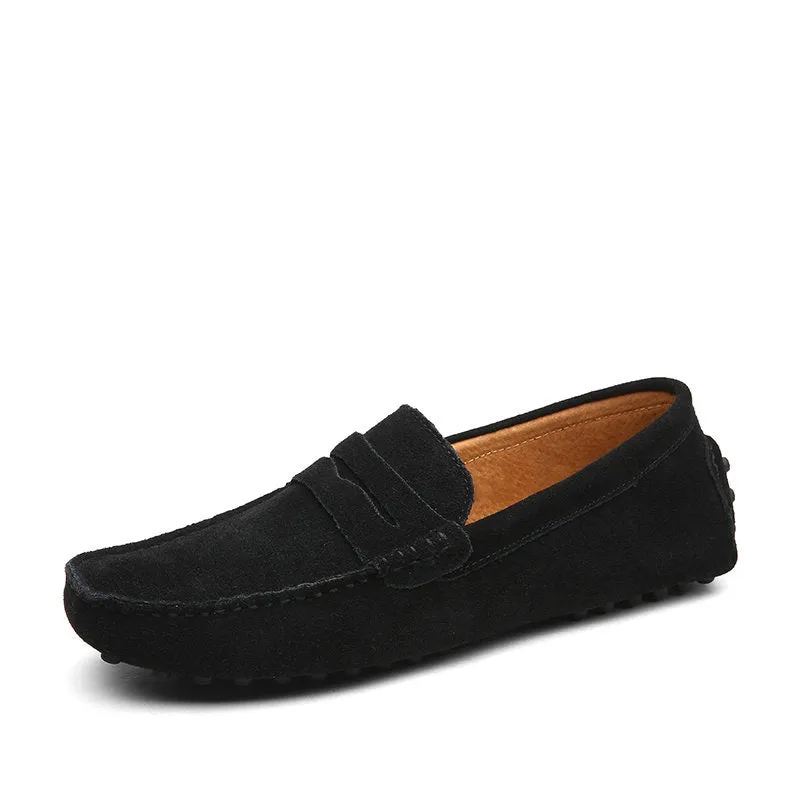 Men's Moccasins Lightweight Leather Loafers Famous Footwear Loafers