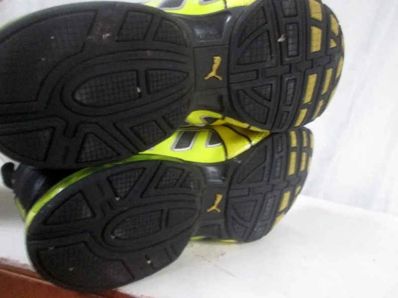 Mens PUMA VOLTAIC 4M RUNNING Sneakers Athletic Shoes 10 YELLOW Training MESH Asics Solution Speed Ff 2 Tennis Shoe
