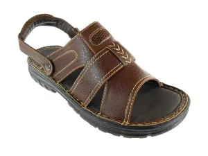 Men's San-17 Convertible Open Toe Fishermans Comfort Sandals Sandals Flats