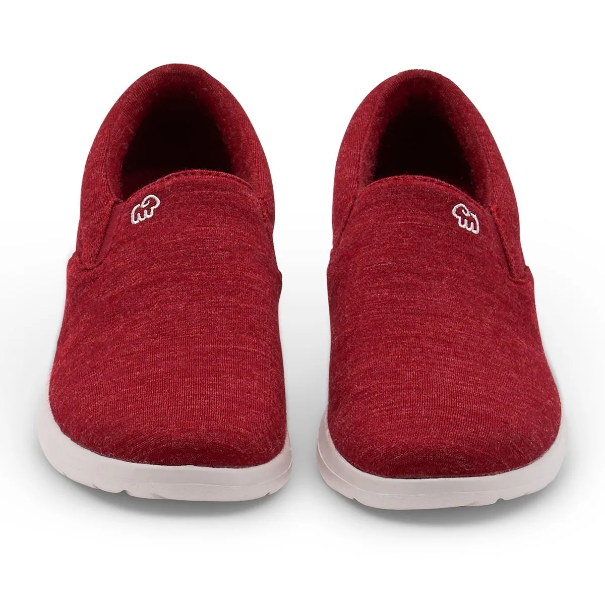 Men's Slip-Ons Maroon - Special Offer Slip On Slippers With Rubber Soles