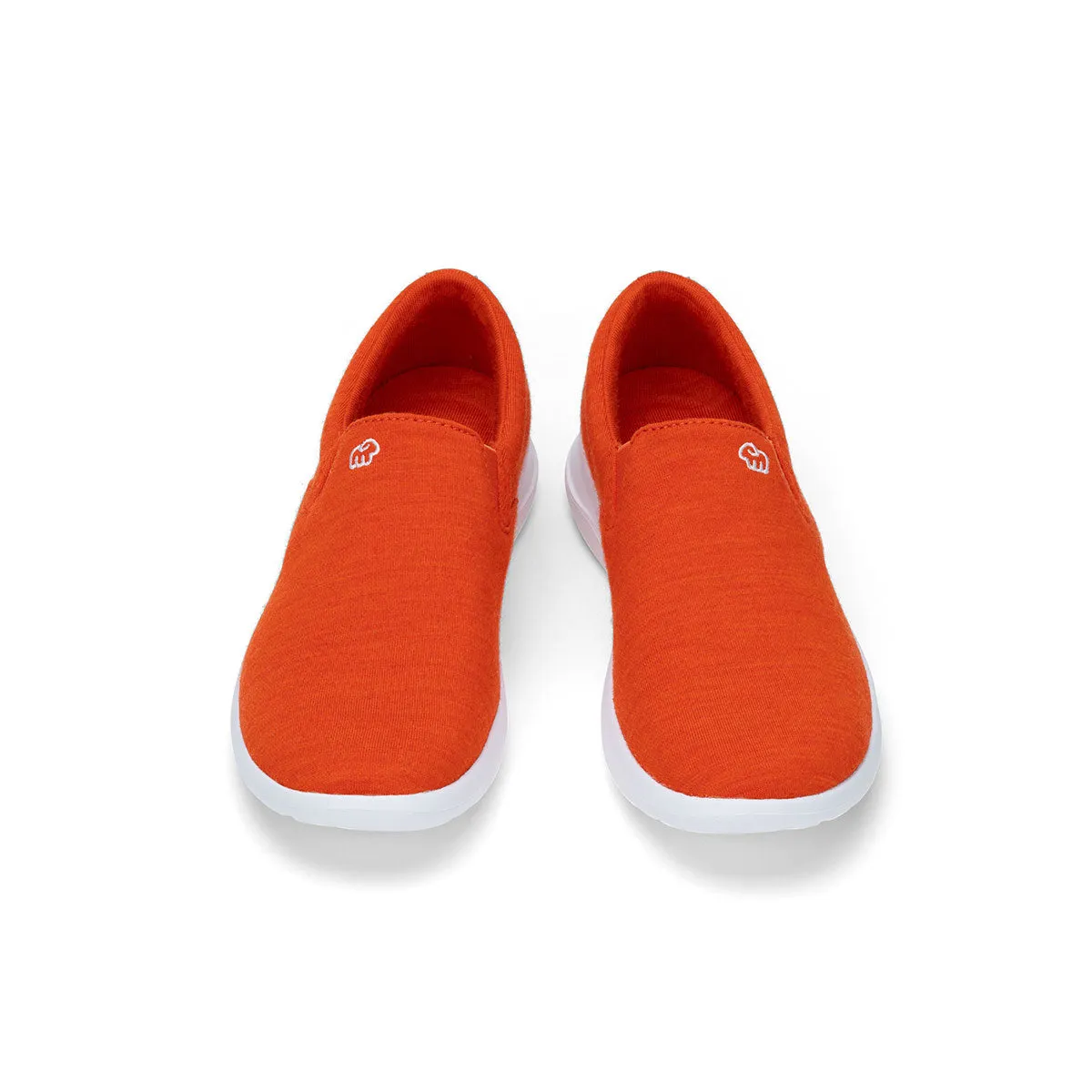 Men's Slip-Ons Orange Business Casual Slip Ons