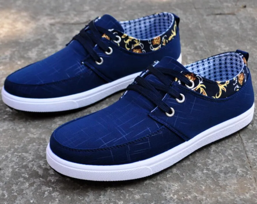 Insoles For Loafers Men's Spring Casual Canvas Comfortable Shoes