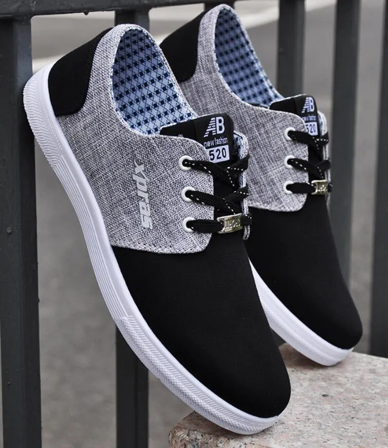 Prom Shoes Loafers Men's Spring Casual Canvas Comfortable Shoes