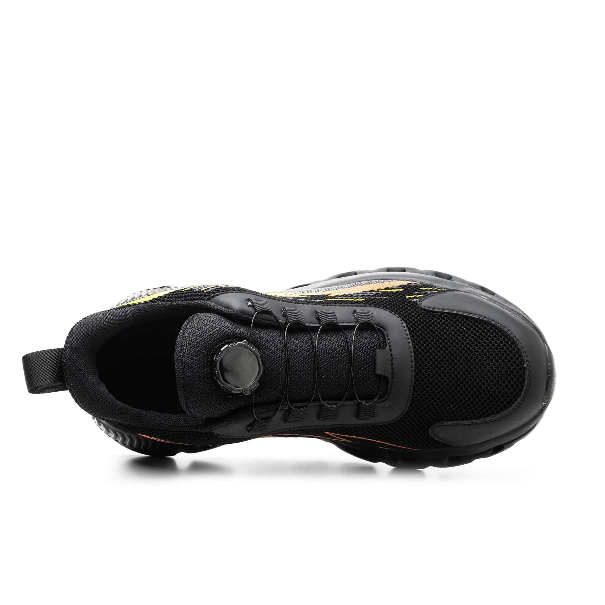 Wedge Toe Work Boots Men's Steel Toe Sneakers - Dial Lacing System | B232