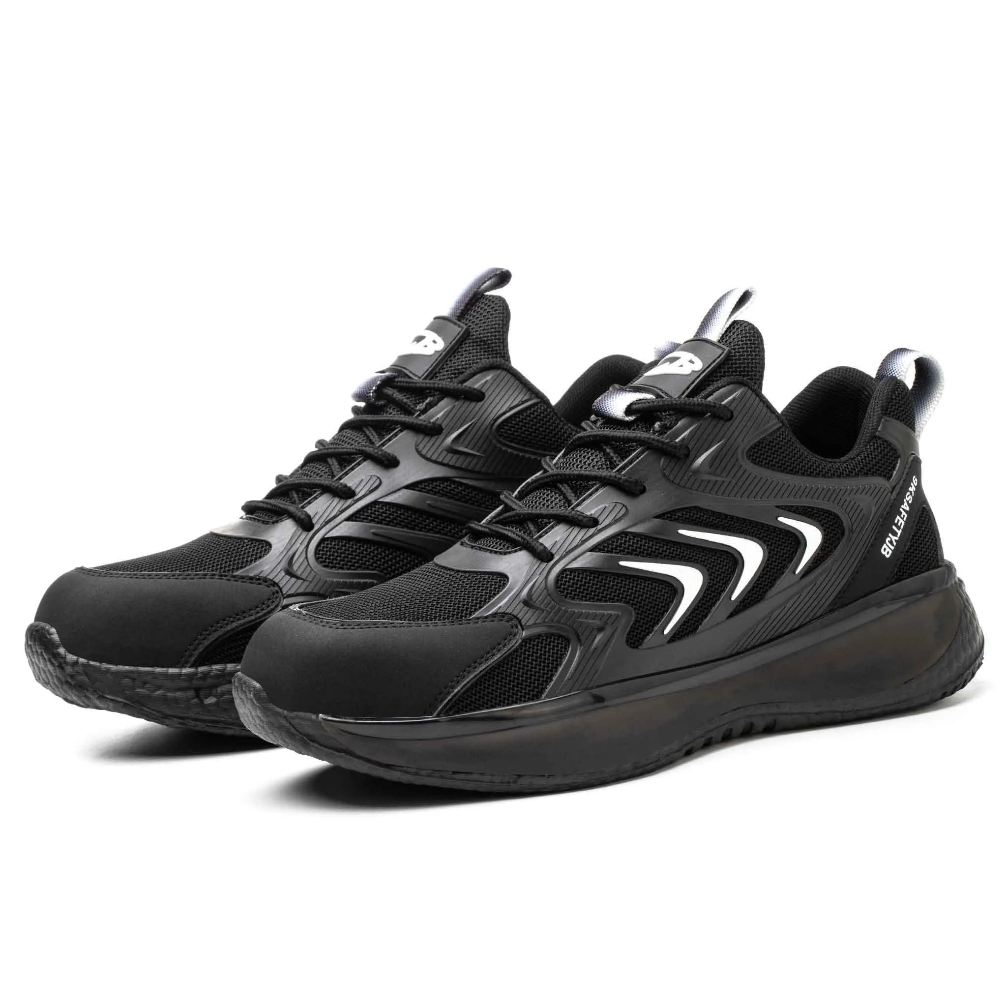 Men's Steel Toe Sneakers - Shock Absorbing | B198 Best Work Boots For Heel Spurs