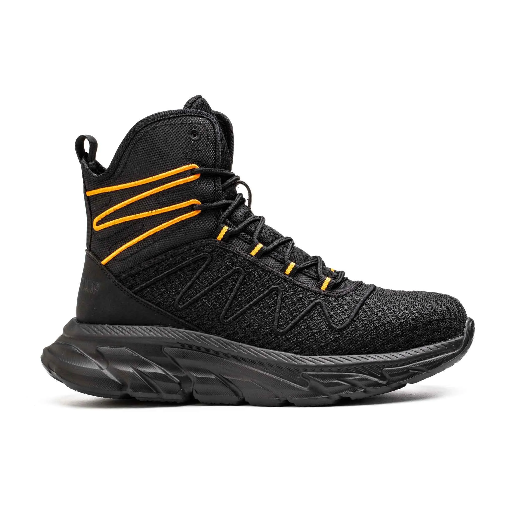 Vegan Work Boots Men's Steel Toe Work Boots - Slip Resistant | B224