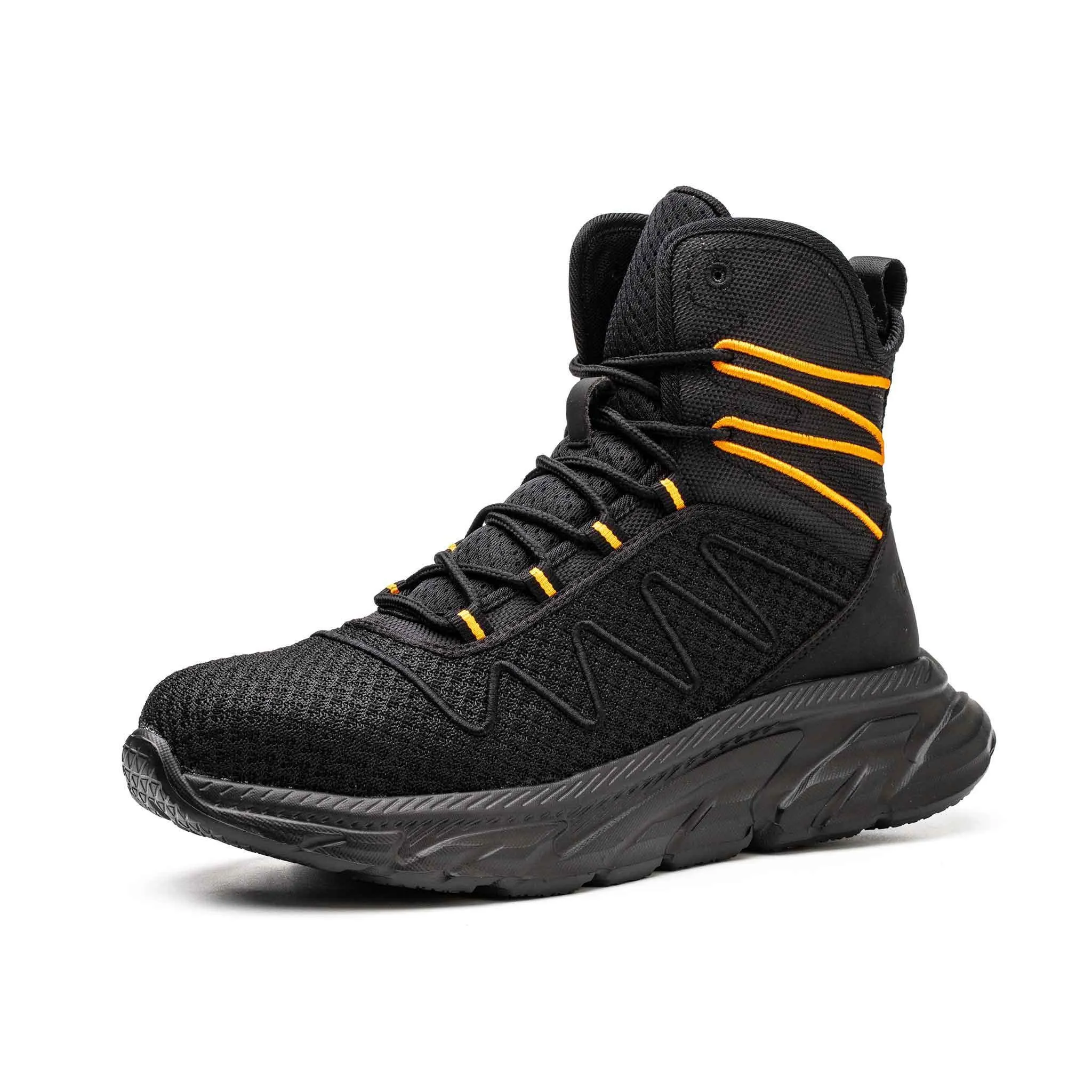 Men's Steel Toe Work Boots - Slip Resistant | B224 Heat Rash On Feet From Work Boots