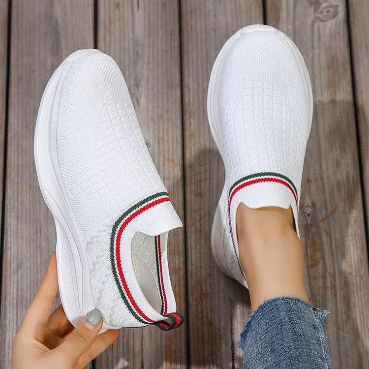 1930s Flat Shoes Mesh Flat Shoes Women Comfortable