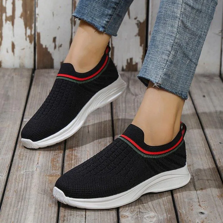 Flat Shoe Cabinet Mesh Flat Shoes Women Comfortable