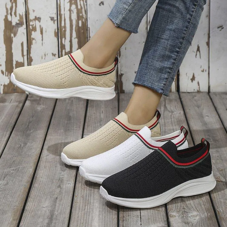 Gold Flat Wedding Shoes Mesh Flat Shoes Women Comfortable