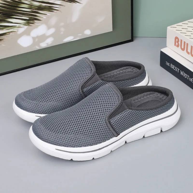 Mesh Soft Sole Breathable Comfortable Half Slippers For Men Ruby Slippers From Wizard Of Oz