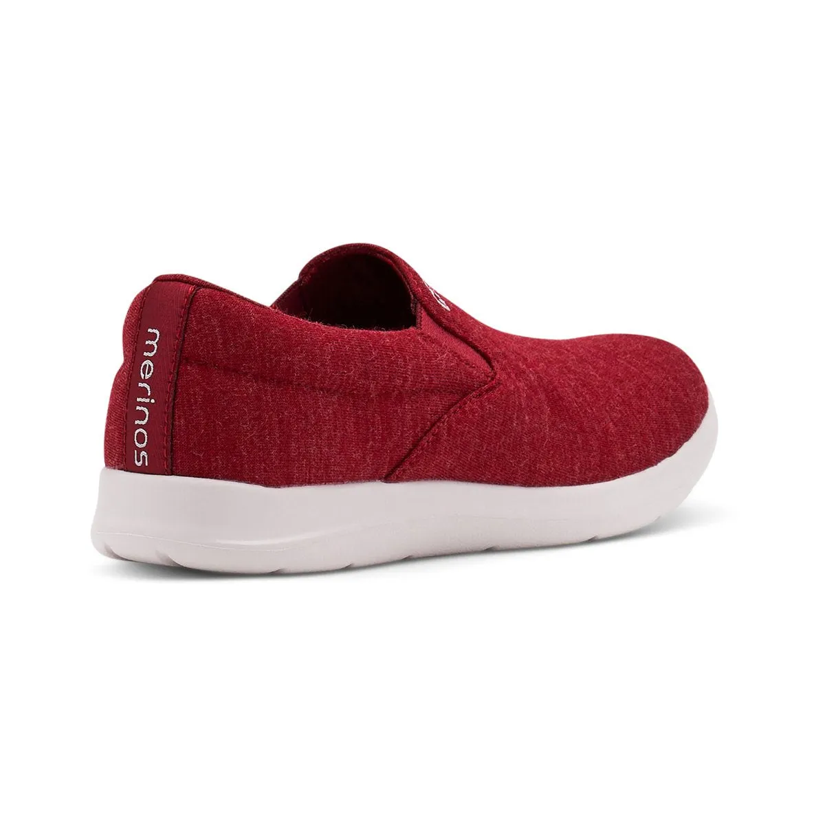 Men's Slip-Ons Maroon Backless Slip On Loafers