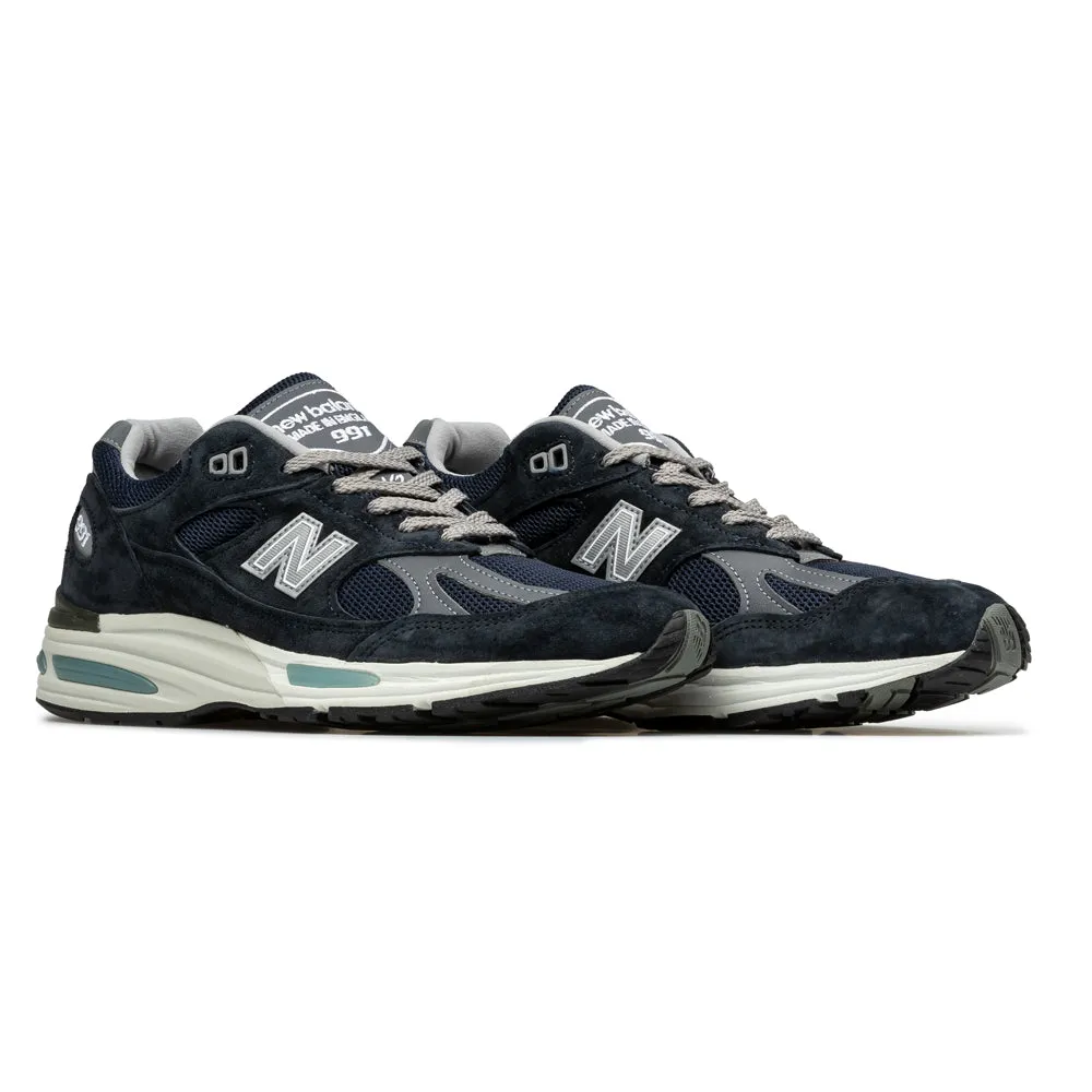 New Balance 9060 Triple White Women's MADE in UK 991v2 | Dark Navy