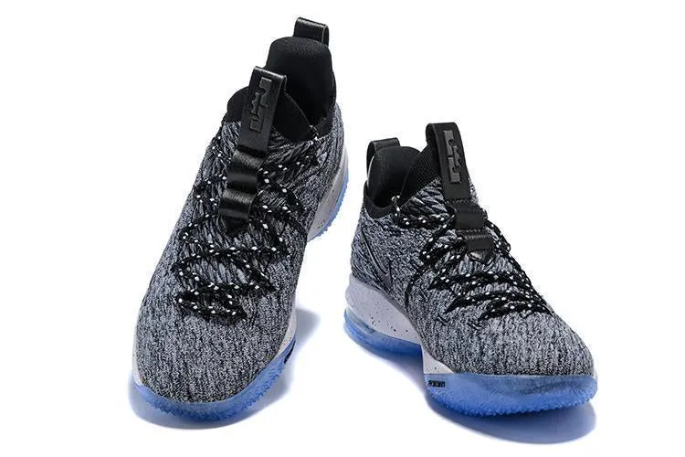 Nike Lebron XV 15 Low EP Grey Black White Men Shoes Sale Size US7,8,8.5,9,10,11,12 Asics Netburner Shoes
