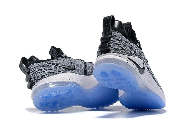 Nike Lebron XV 15 Low EP Grey Black White Men Shoes Sale Size US7,8,8.5,9,10,11,12 Wrestling Shoes Asics Jb Elite