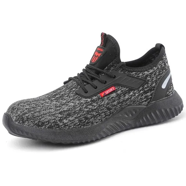 Rc Flat Pedal Shoes MWSC Safety Work Shoes For Men Steel Toe Cap Indestructible Work Boots Anti-smashing Men Construction Boots Working Sneakers