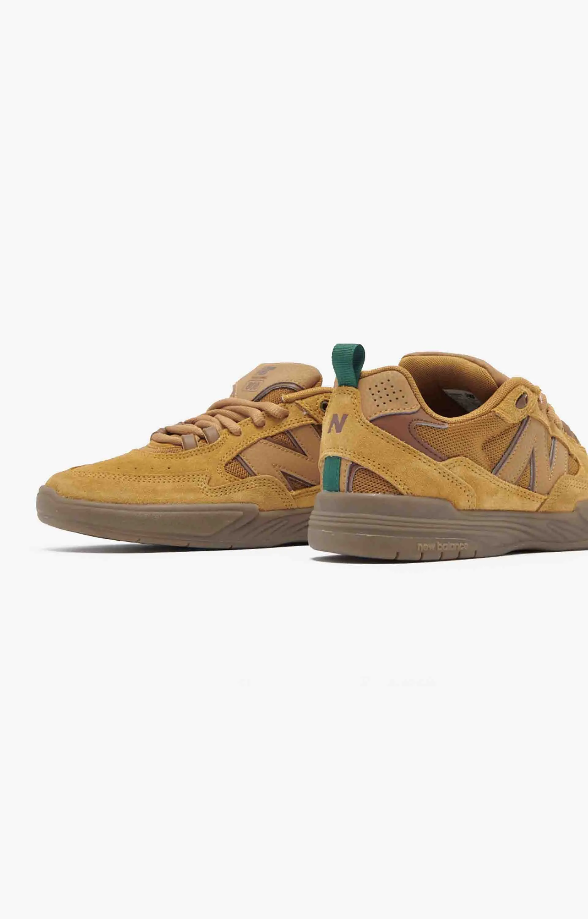 New Balance Numeric Tiagos NM808WHE Shoe, Wheat/Gum Suede New Balance Minimus Trail 10v1