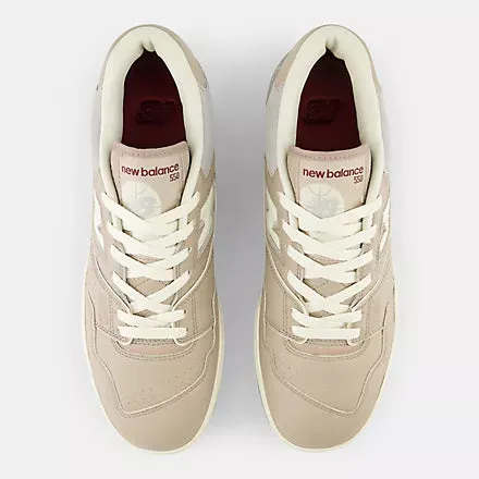 New Balance All White Women's New Balance 550 Driftwood with Turtledove and Concrete