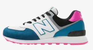 New Balance Rojos New Balance ML574PWC/ white/blue/pink