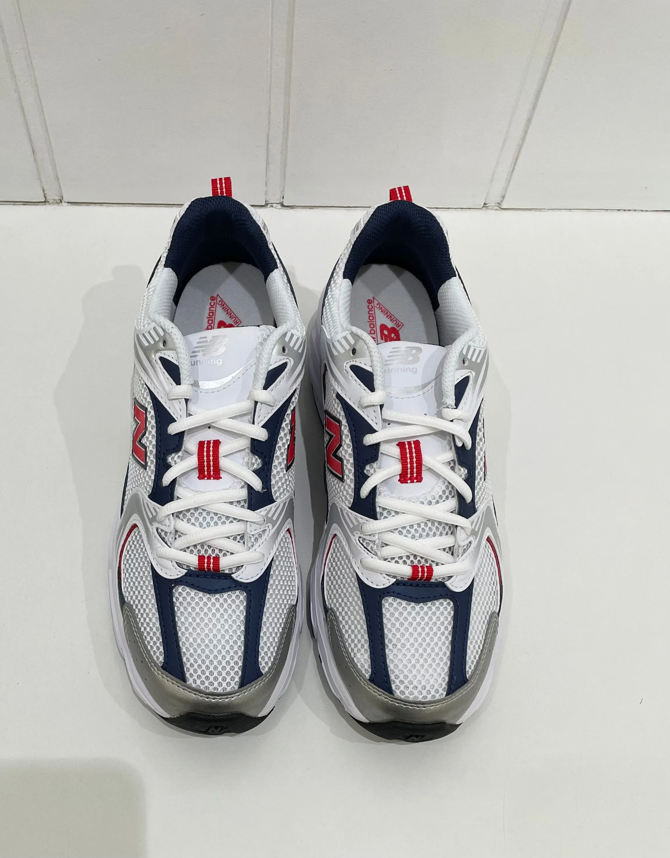 New Balance Cleats Molded New Balance MR530LO Unisex White/Red/Navy