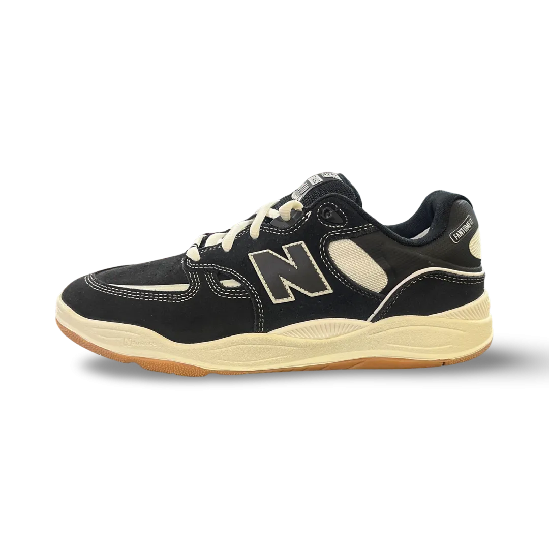New Balance Plate Shoes New Balance Numeric 1010 Tiago Skate Shoe in Black and Sea Salt