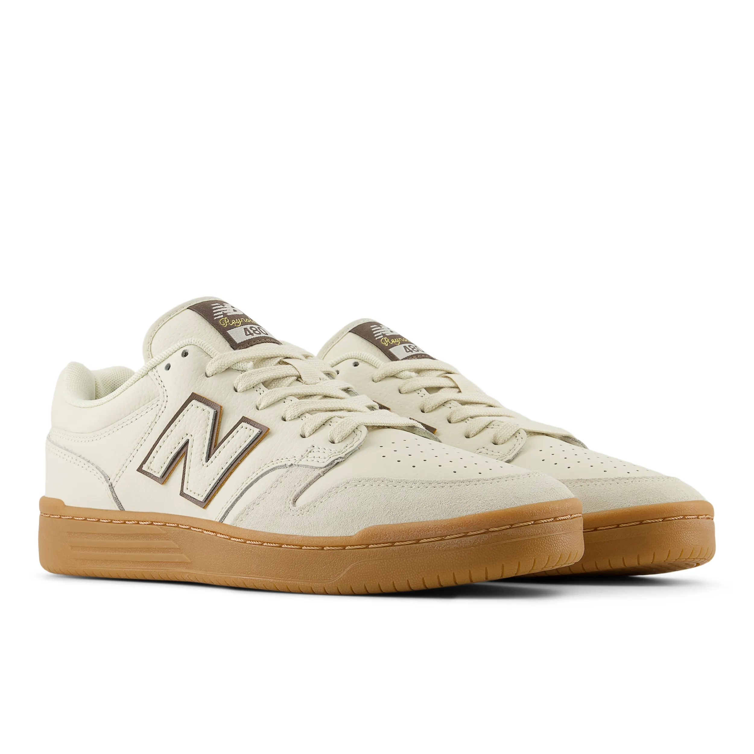 New Balance 6090 New Balance Numeric 480 Andrew Reynolds-Sea Salt/Brown Gum