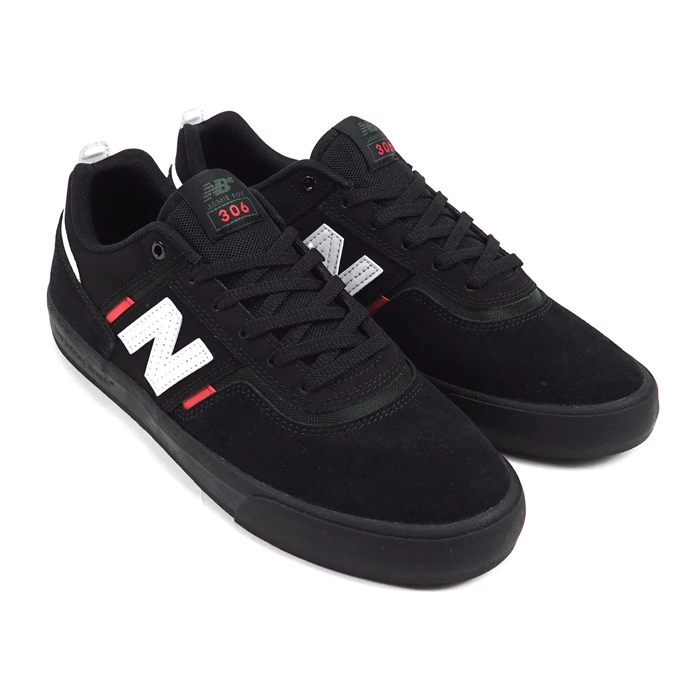 New Balance Numeric NM306 Jamie Foy Shoes - Black / Red Navy Blue New Balance 530
