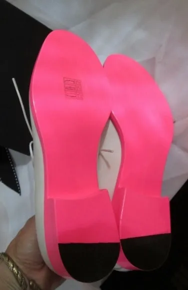 Sockless Loafers NEW JIL SANDER MEMPHIS BIANCO Shoe Loafer 36 / 6 PINK WHITE Patent Leather Derby