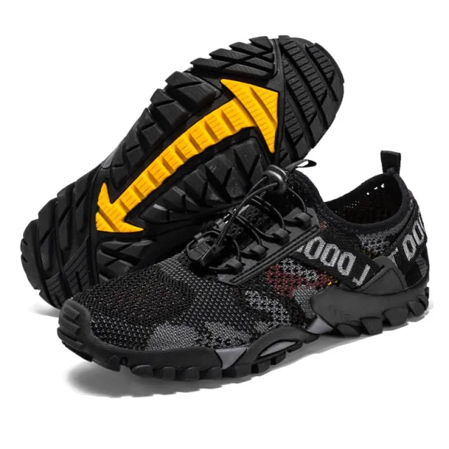 New Mesh Breathable Hiking Shoes Men's Sneakers Outdoor Sports Shoes R13 Sneakers