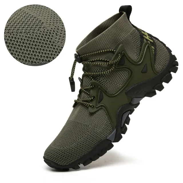 New Mesh Breathable Hiking Shoes Men's Sneakers Outdoor Sports Shoes Vintage Sneakers Shoes
