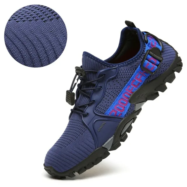 Custom Basketball Sneakers New Mesh Breathable Hiking Shoes Men's Sneakers Outdoor Sports Shoes