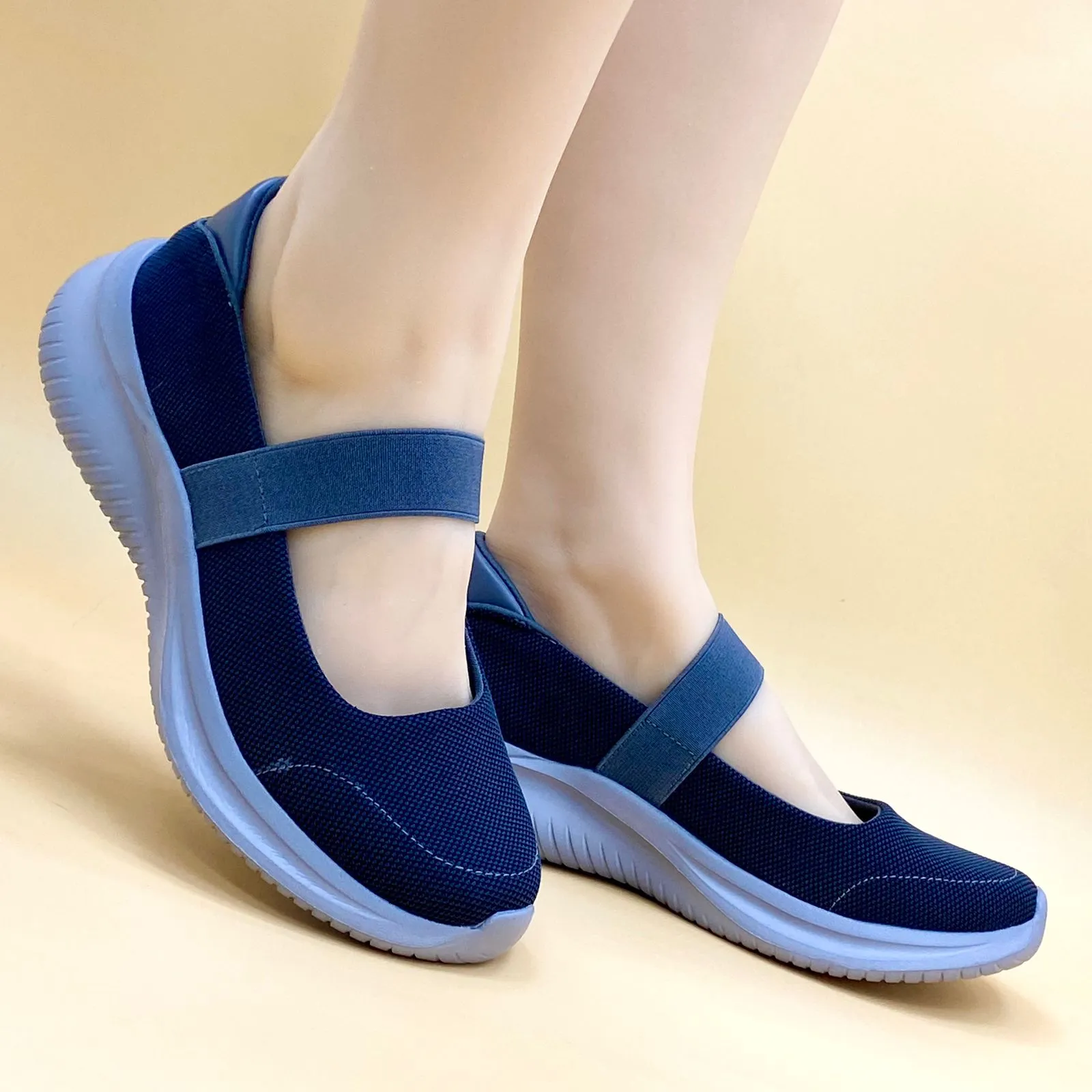 NEW ,  WOMEN FLAT SHOES W727 Open Back Flat Shoes