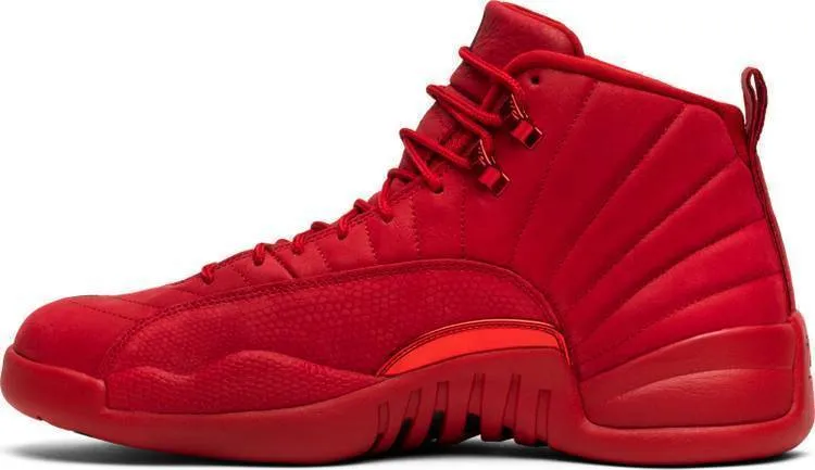 Nike Air Air Jordan 12 Retro All Red Shoes Basketball Men Sale Asics Gel Cumulus 19 Running Shoe