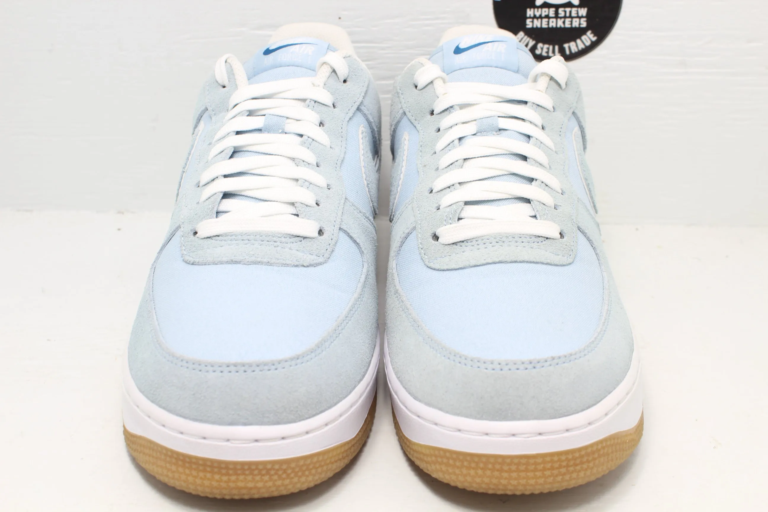 Nike Air Force 1 Low Light Armory Blue Asics Tiger Gel-saga Shoes
