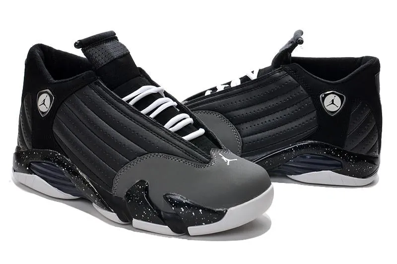 Nike Air Jordan 14 Retro Black Grey Sneaker Shoes Sale Men Size 7-13 Asics Gel Torrance Lightweight Running Shoe