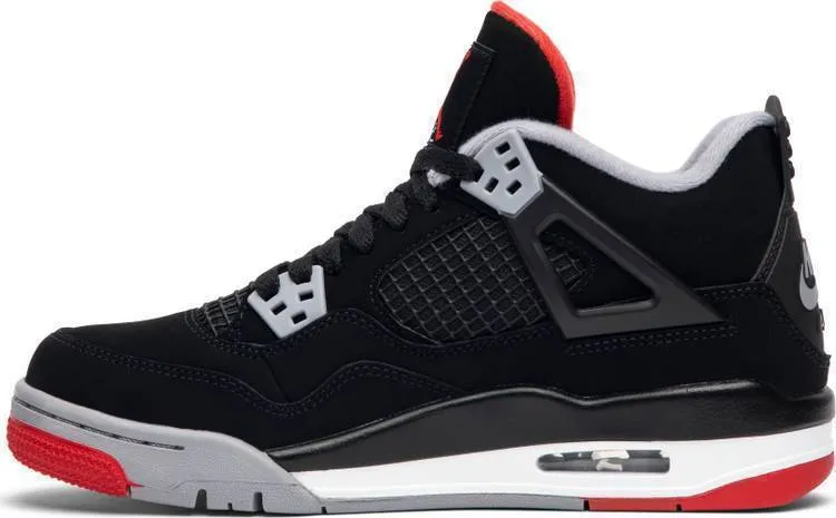 Nike Air Jordan 4 Retro 'Bred' 2019 Basketball Men Sale Shoes Size US 7 - 13 Best Asics Shoes For Overpronation