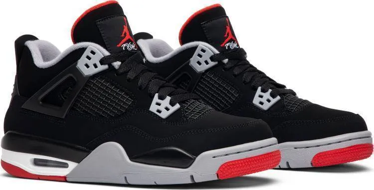 Nike Air Jordan 4 Retro 'Bred' 2019 Basketball Men Sale Shoes Size US 7 - 13 Asics Shoes Gel Lyte