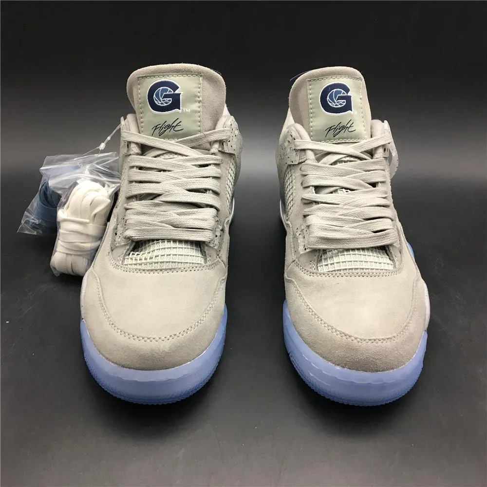 Nike Air Jordan 4 Retro 'Georgetown' Sneaker Shoes Sale Men Size 8-13 Noosa Tri Asics Shoes