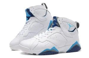 Asics Gel Resolution 9 Tennis Shoe Nike Air Jordan 7 Retro White Blue Shoes Basketball Men Size US 7 - 13