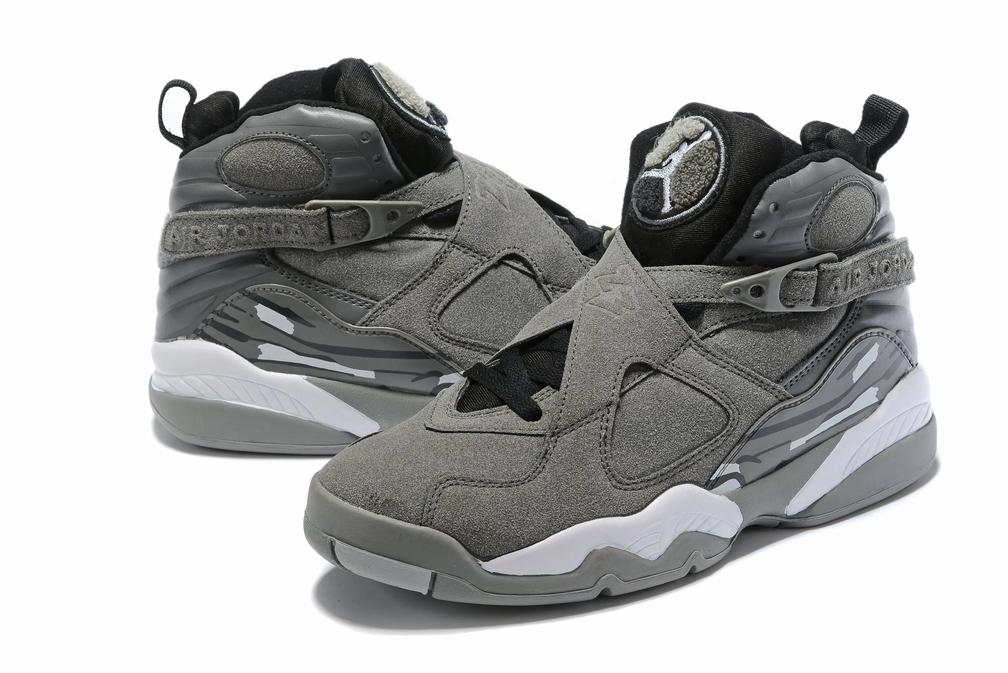 Nike Air Jordan 8 Retro 'Cool Grey' Sneaker Shoes Sale Men Size 8-13 Asics Gel Foam Shoes