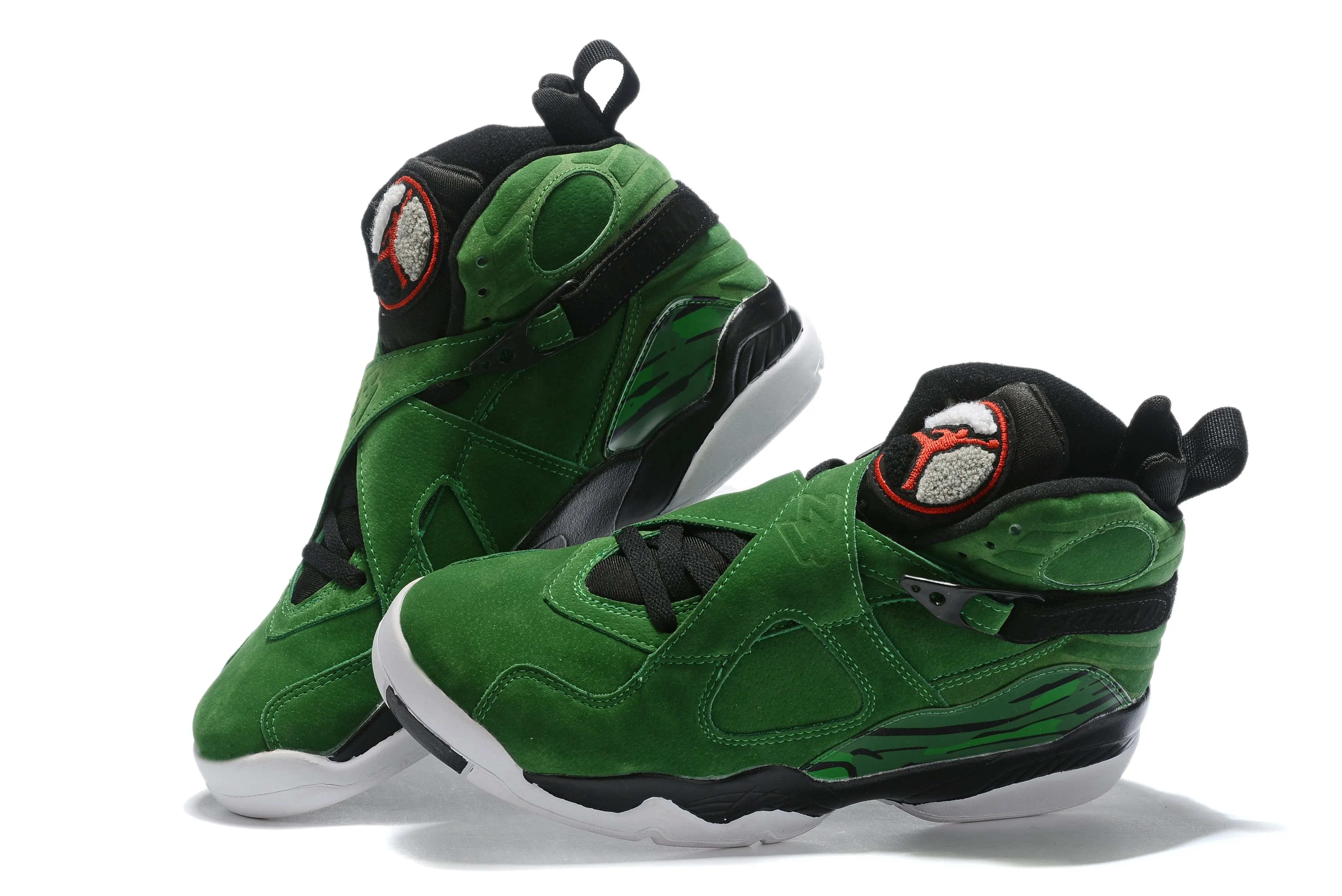 Asics Steve Aoki Shoes Nike Air Jordan 8 Retro 'Green Black' Sneaker Shoes Sale Men Size 8-13