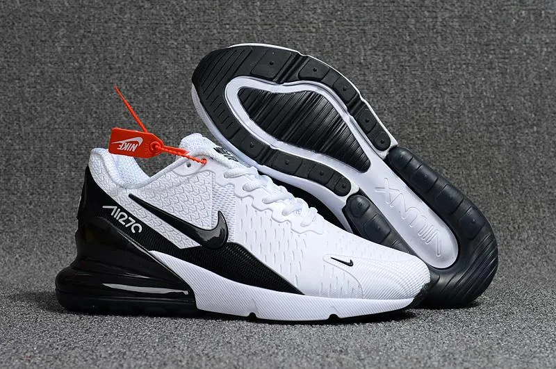 Nike Air Max 270 Black White Sneaker Shoes Sale Men Women Size 5.5 - 11 Og Asics Exeo Wrestling Shoes